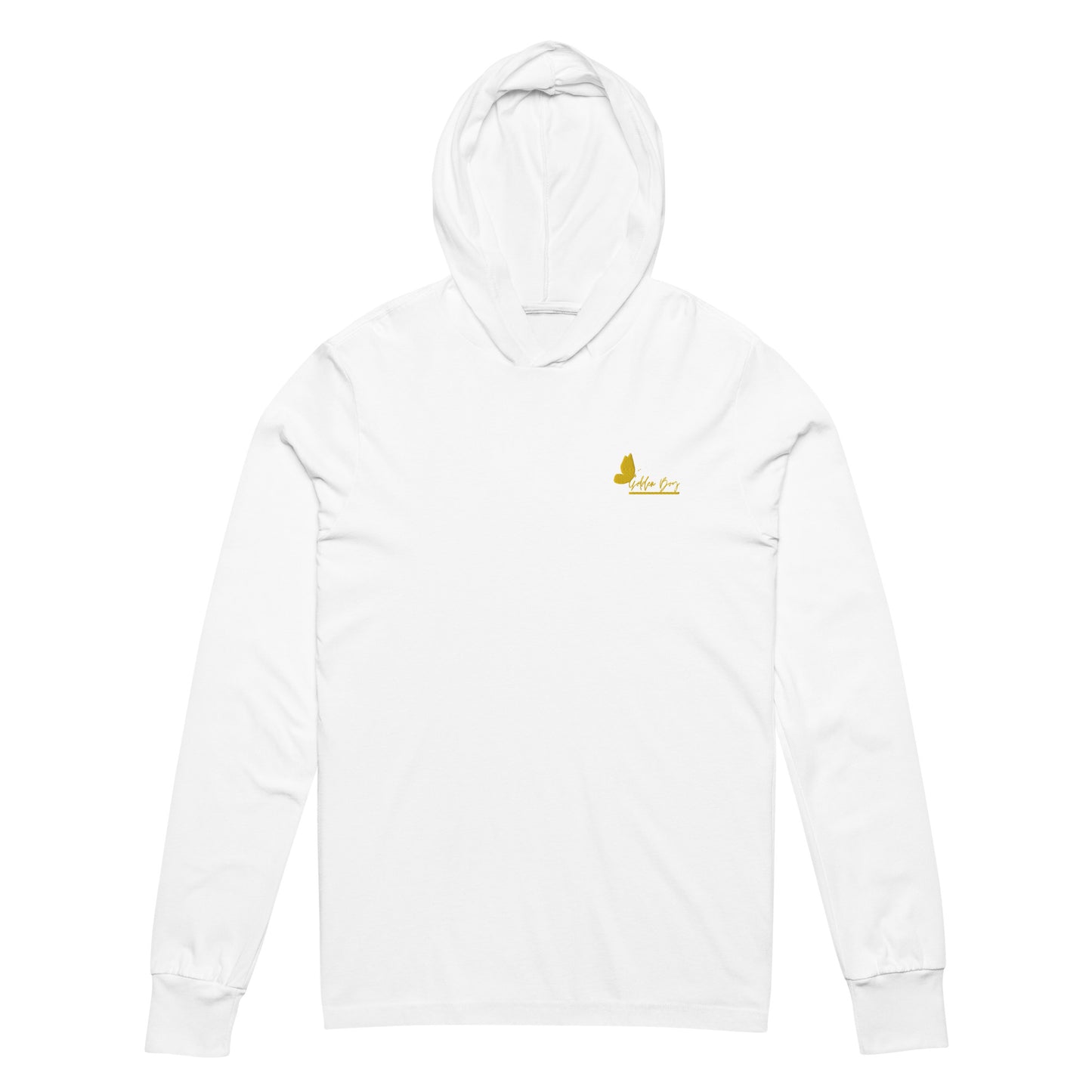 Hooded long-sleeve tee