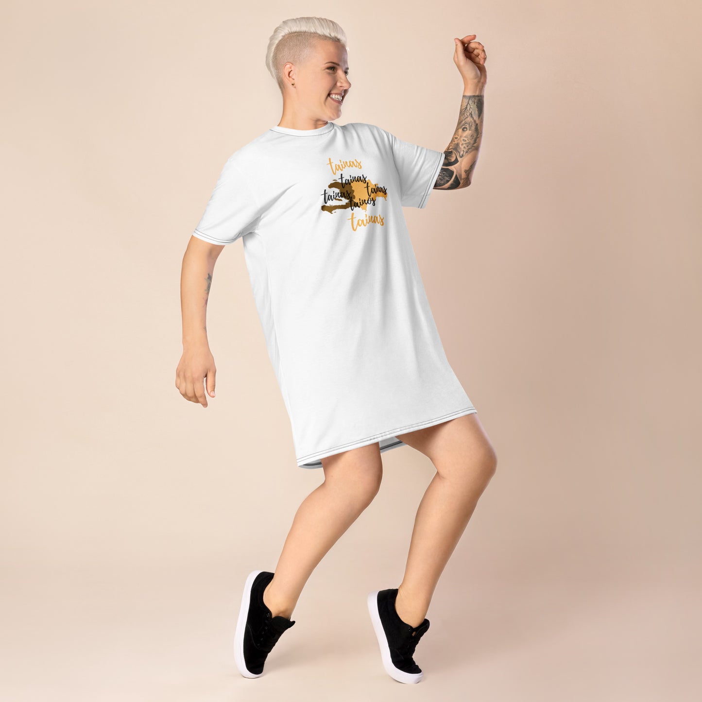 **Soy Taino** T-shirt dress