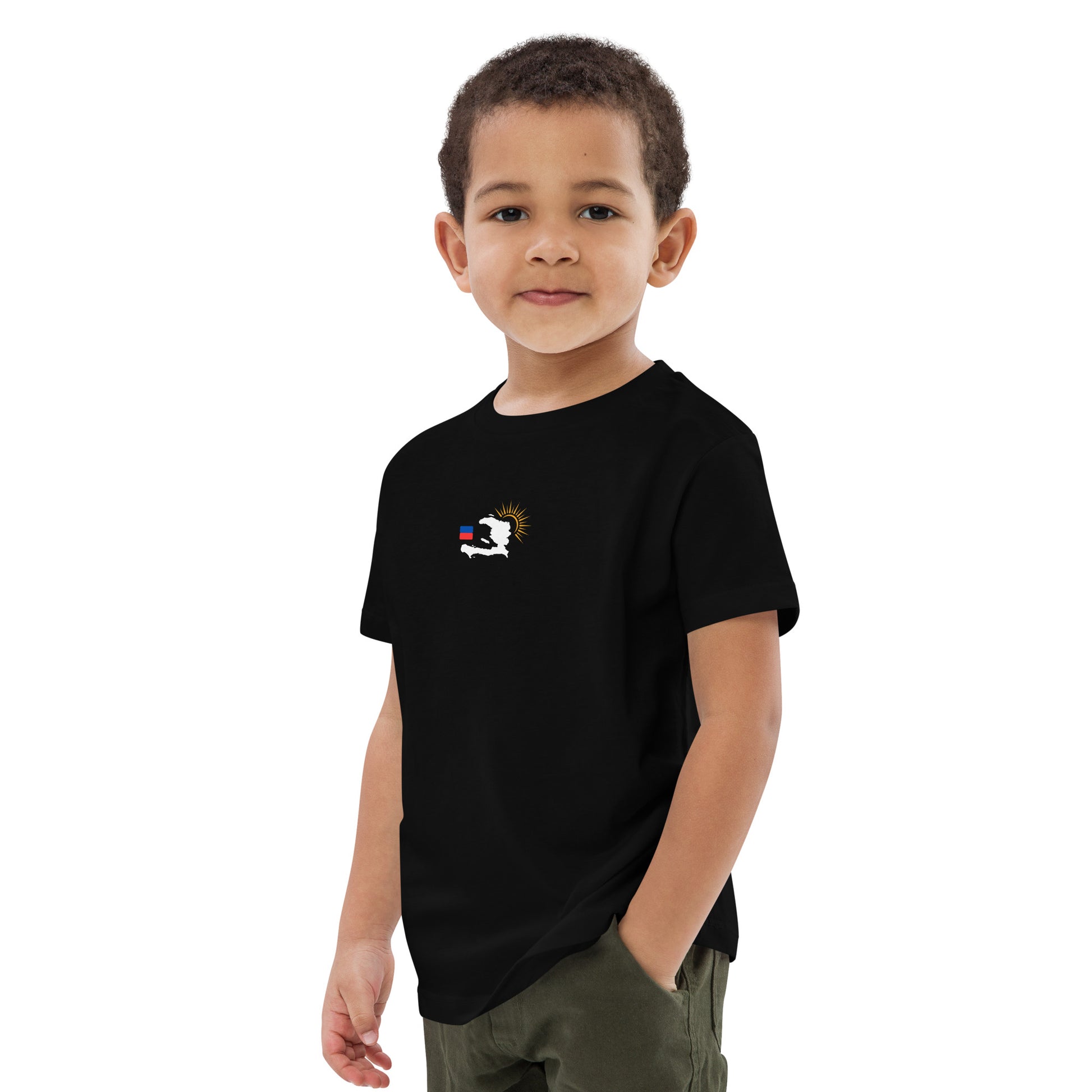 ** Soleil Occidental, Haiti **Kids cotton t-shirt - Gusta Corporation
