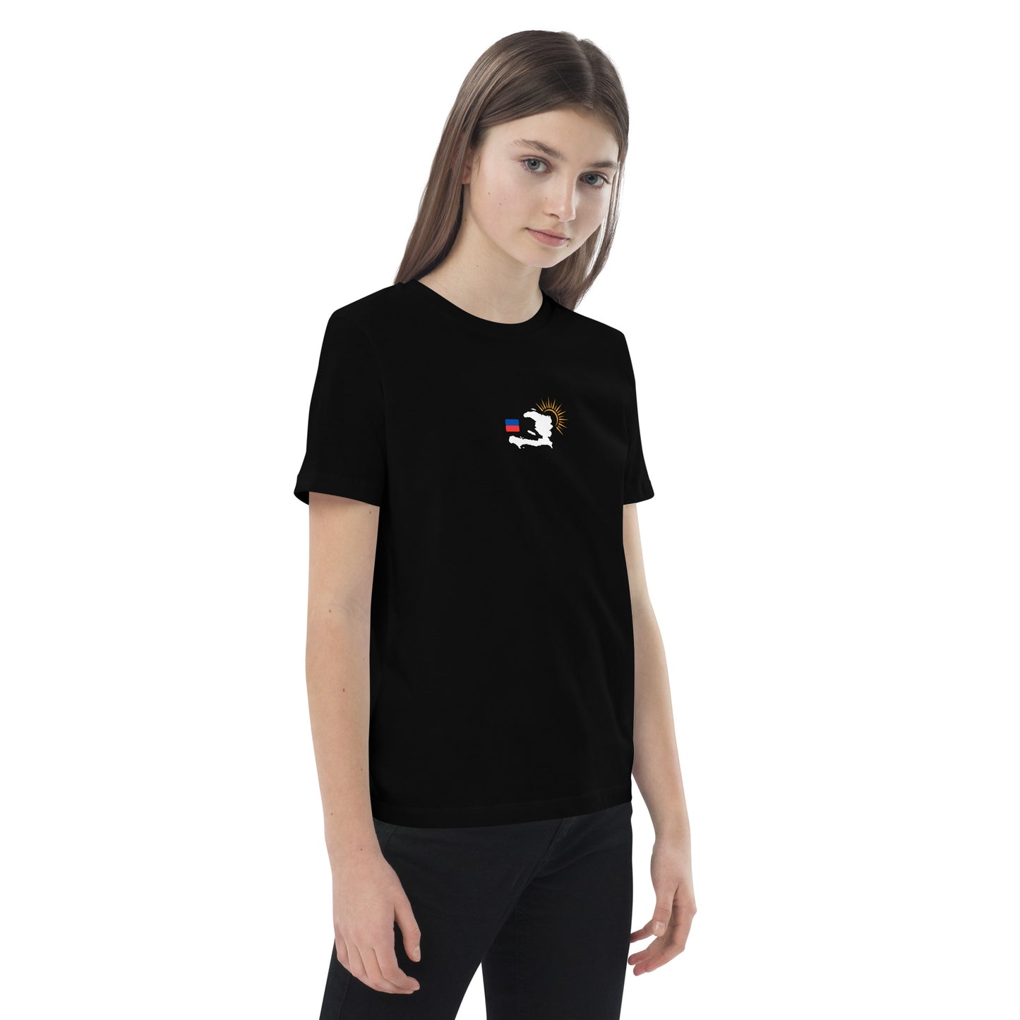 ** Soleil Occidental, Haiti **Kids cotton t-shirt - Gusta Corporation