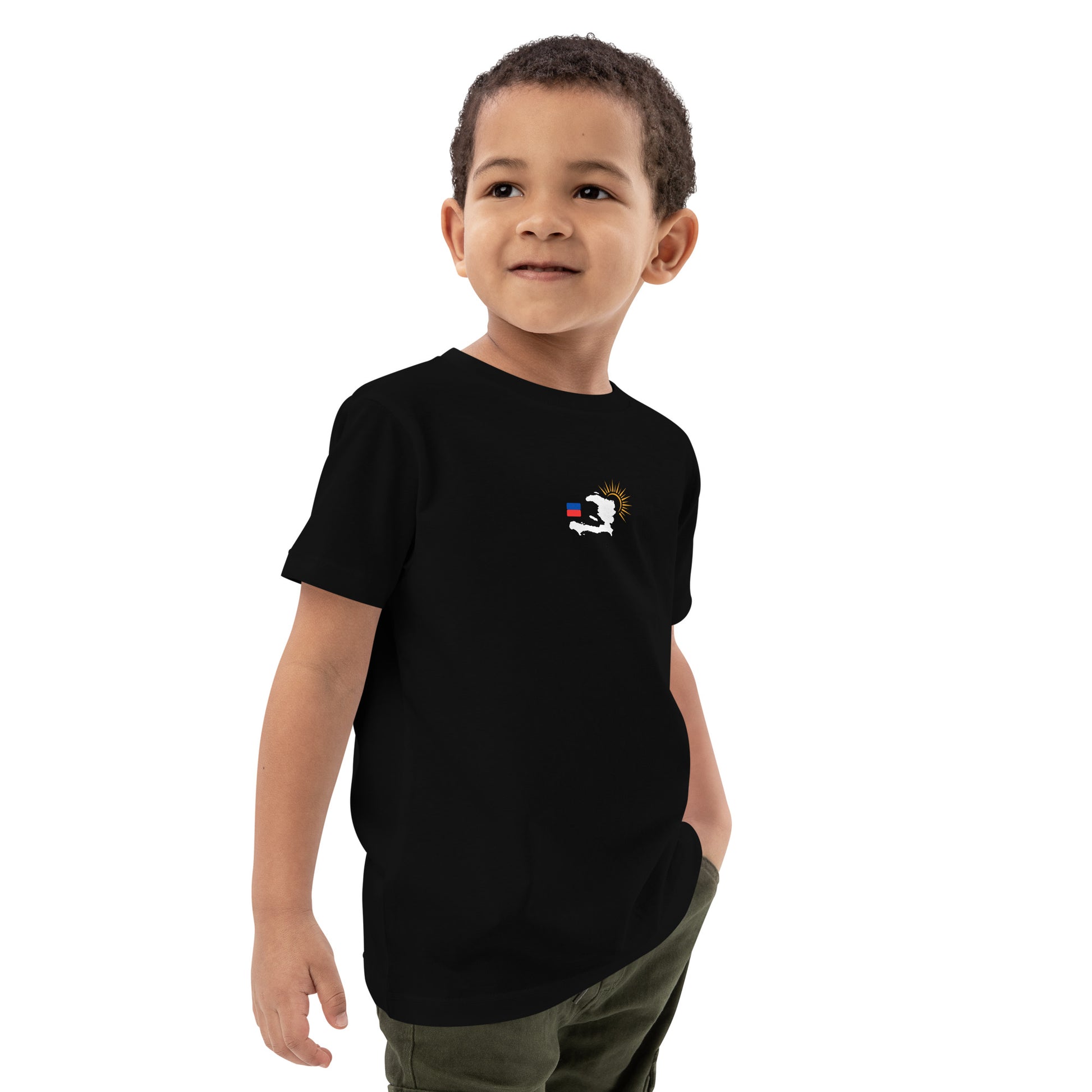 ** Soleil Occidental, Haiti **Kids cotton t-shirt - Gusta Corporation