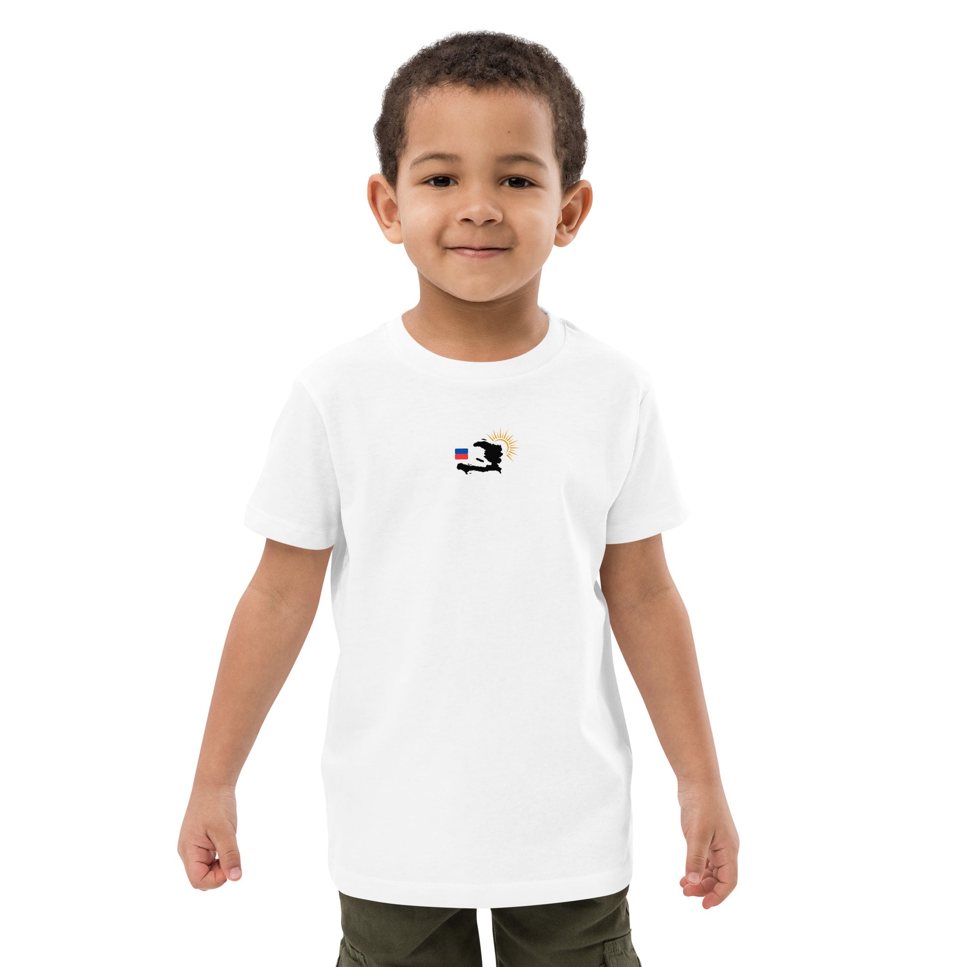 ** Soleil Occidental, Haiti ** Kids cotton t-shirt - Gusta Corporation