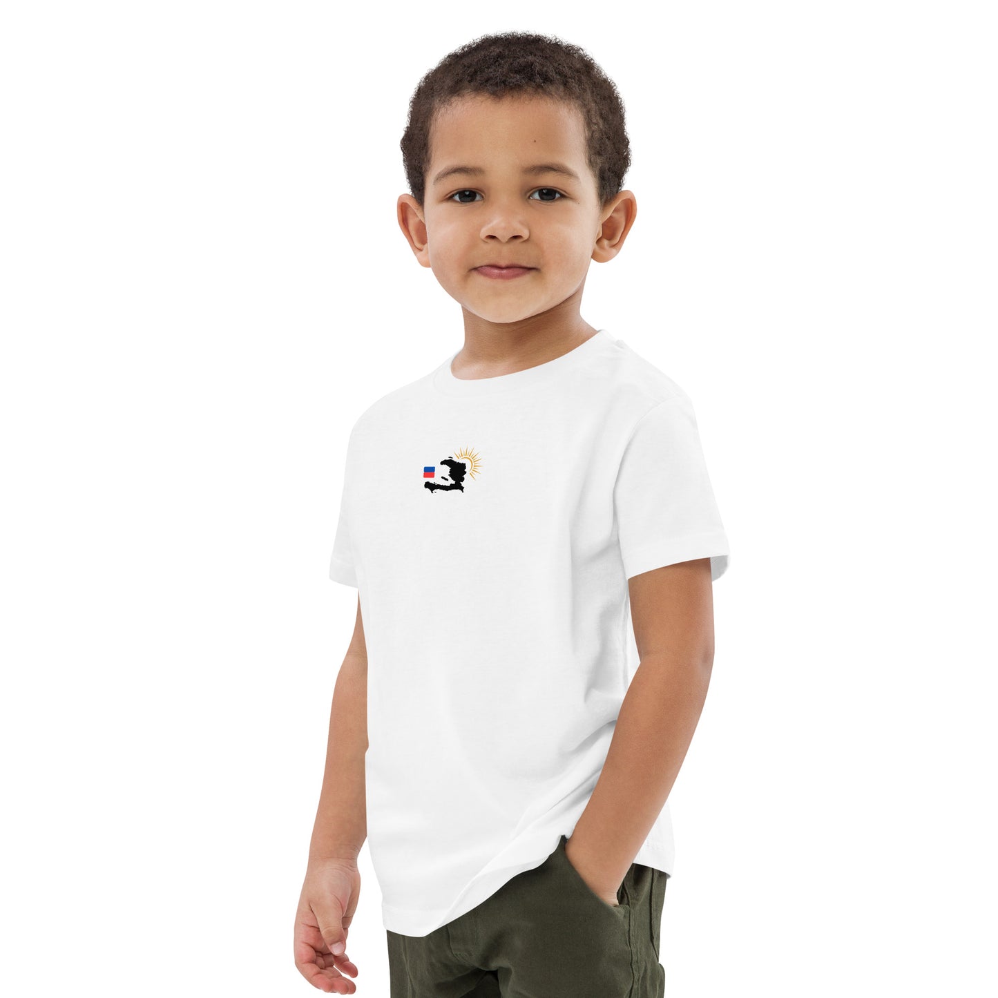 ** Soleil Occidental, Haiti ** Kids cotton t-shirt - Gusta Corporation