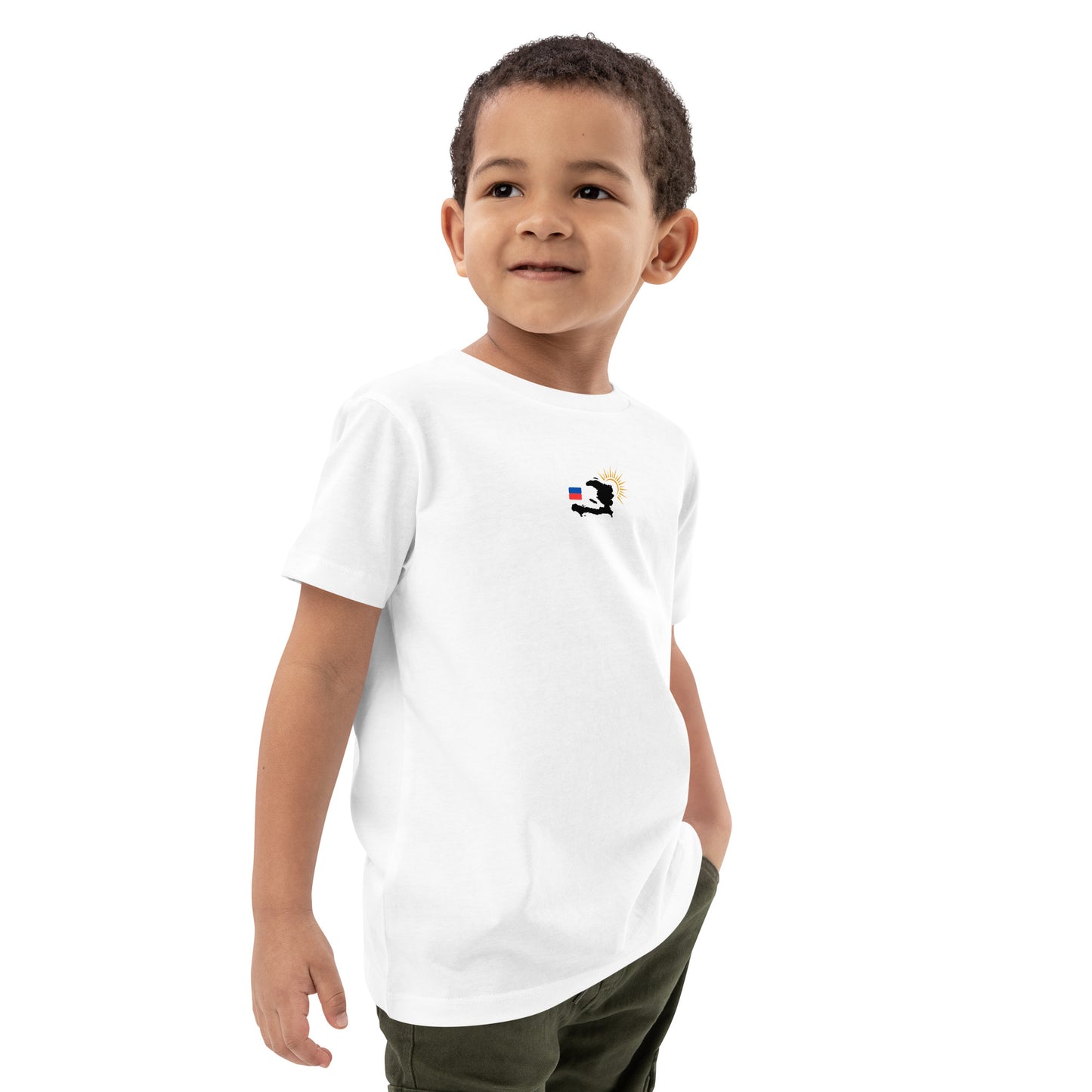 ** Soleil Occidental, Haiti ** Kids cotton t-shirt - Gusta Corporation