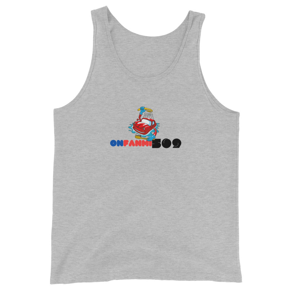 OnFanmi509 Black Unisex Tank Top