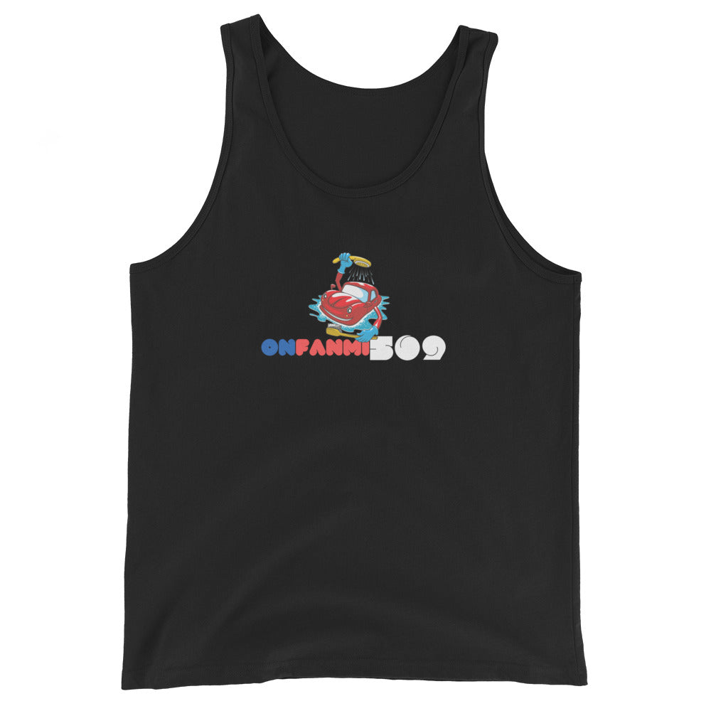OnFanmi509 White Unisex Tank Top