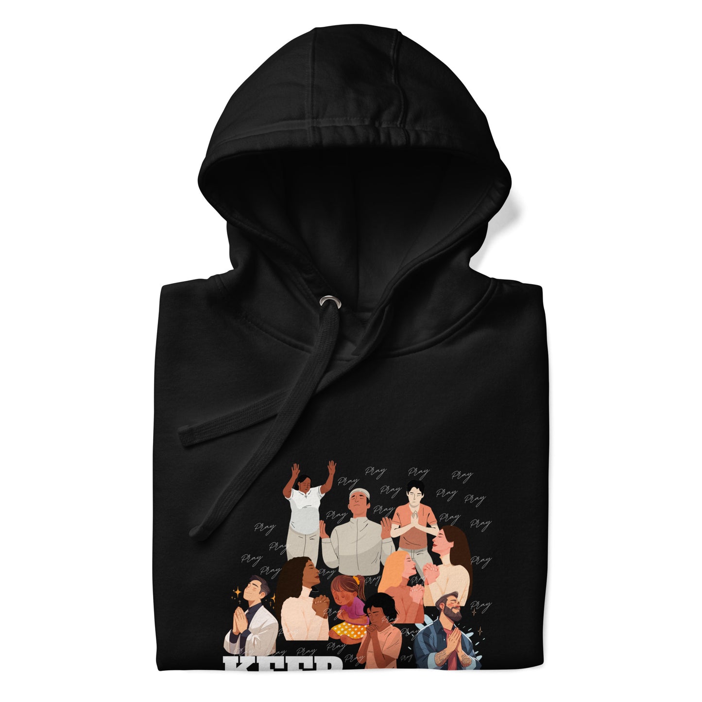 **Pray** Unisex Dark Hoodie