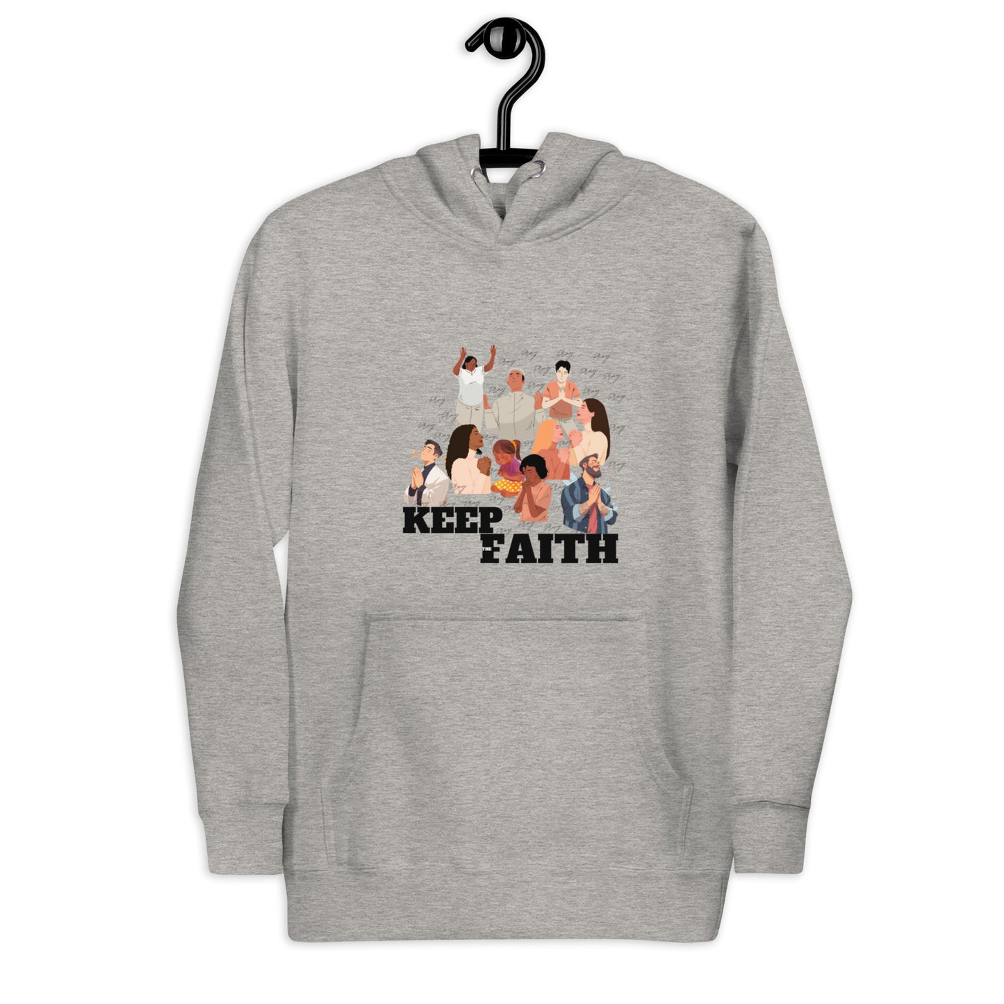 **Pray** Unisex Bright Hoodie