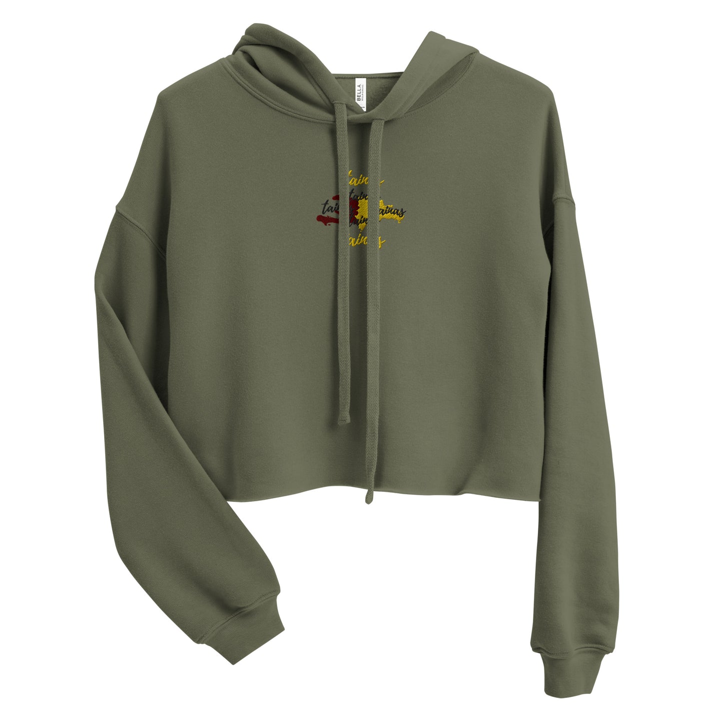 ** Soy Taino ** Crop Hoodie Top version