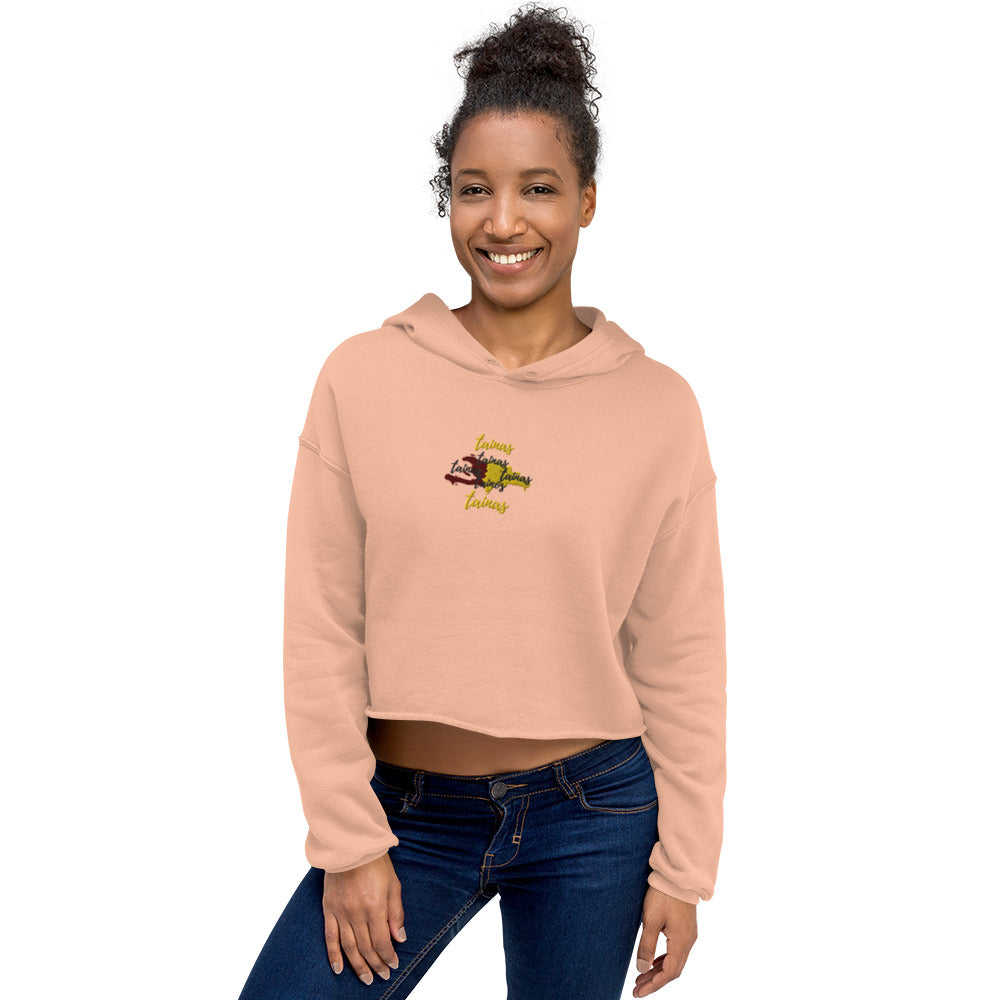 ** Soy Taino ** Crop Hoodie Top version