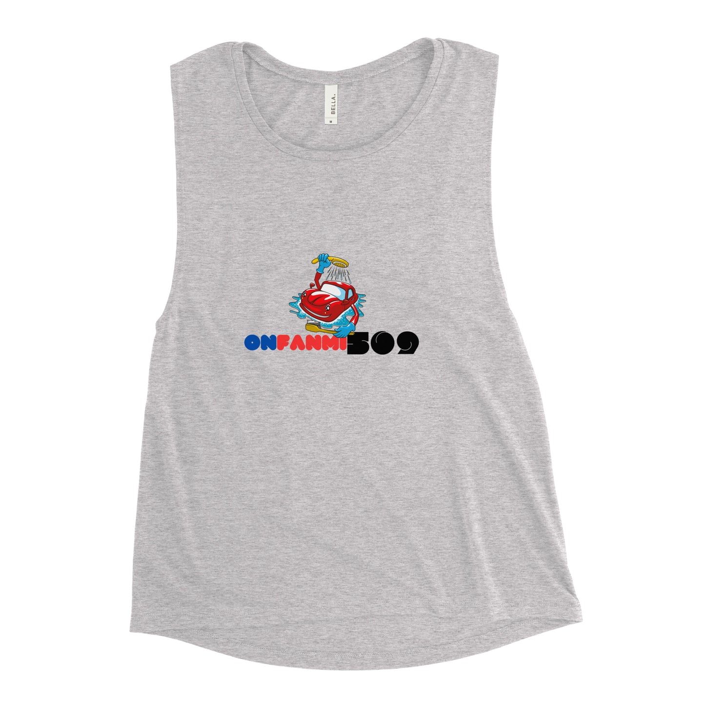 OnFanmi509 Black Ladies’ Muscle Tank