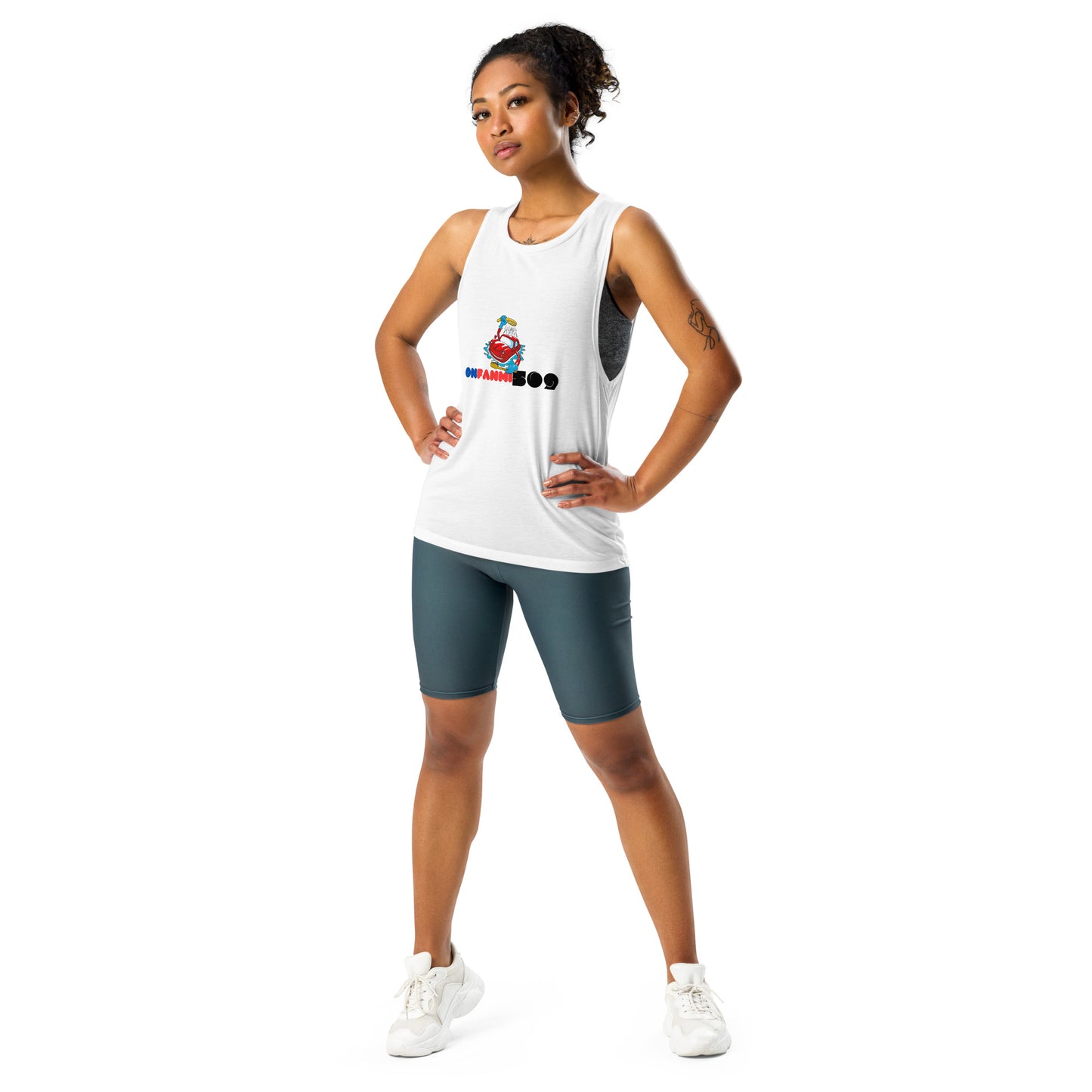 OnFanmi509 Black Ladies’ Muscle Tank