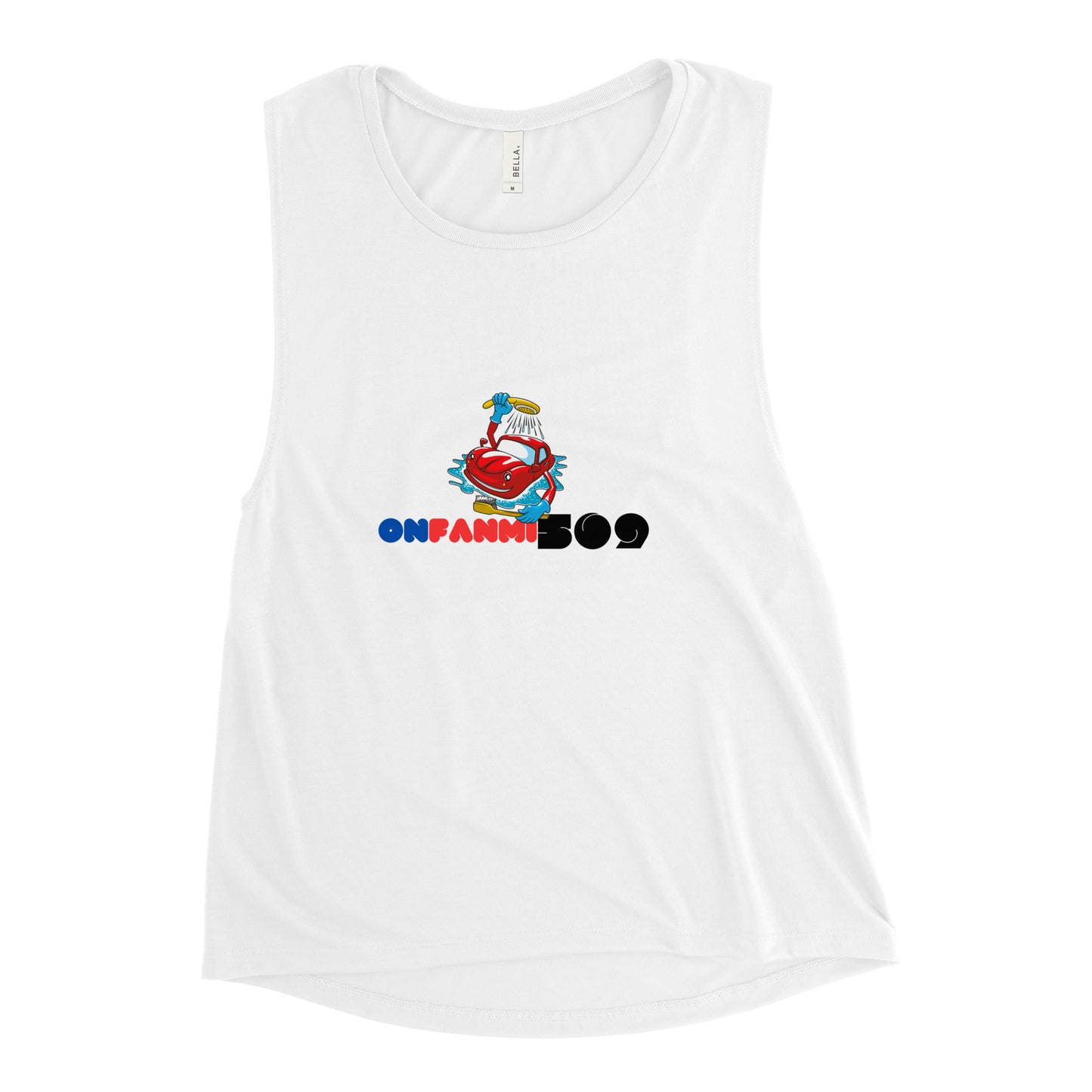 OnFanmi509 Black Ladies’ Muscle Tank